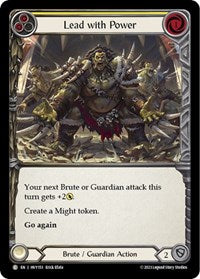 Lead with Power (Yellow) (HVY153) [Heavy Hitters]