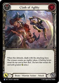 Clash of Agility (Red) (HVY157) [Heavy Hitters]