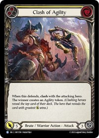 Clash of Agility (Yellow) (HVY158) [Heavy Hitters]