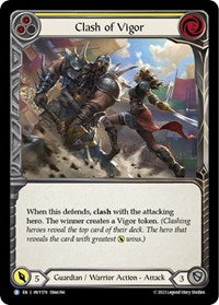 Clash of Vigor (Yellow) (HVY178) [Heavy Hitters]