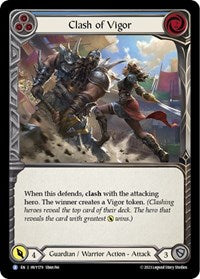 Clash of Vigor (Blue) (HVY179) [Heavy Hitters]