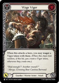 Wage Vigor (Red) (HVY189) [Heavy Hitters]