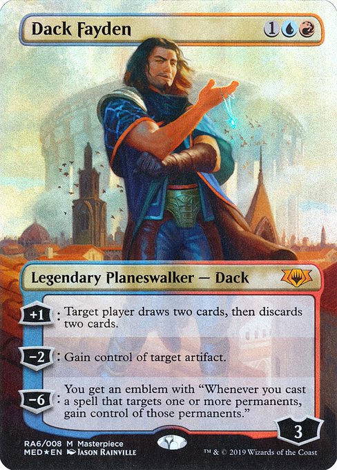 Dack Fayden (RA6) [Mythic Edition] [Borderless]