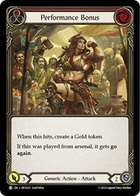 Performance Bonus (Red) (HVY225) [Heavy Hitters]