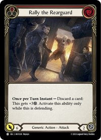 Rally the Rearguard (Red) (HVY228) [Heavy Hitters]