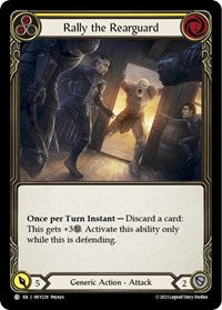 Rally the Rearguard (Yellow) (HVY229) [Heavy Hitters]