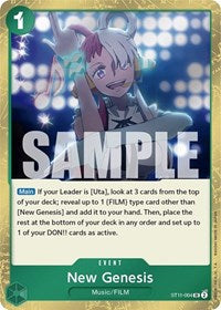 New Genesis (ST11-004) [Starter Deck 11: Uta]