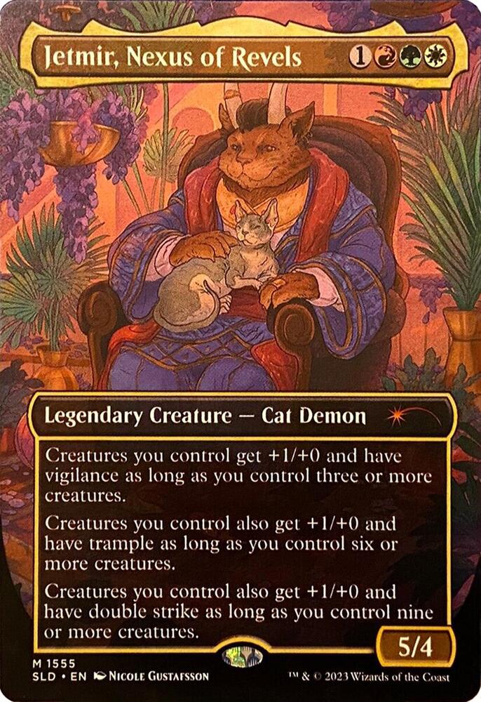 Jetmir, Nexus of Revels (Display Commander) - Thick Stock (1555) [Secret Lair Drop]