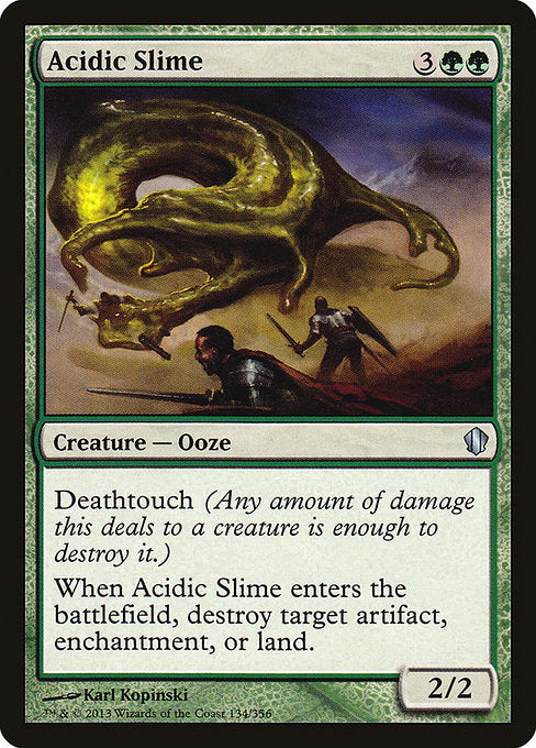 Acidic Slime (134) [Commander 2013]