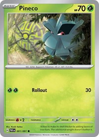Pineco - 001/091 (001/091) [SV Paldean Fates]
