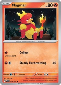 Magmar (009/091) [SV Paldean Fates]
