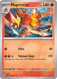 Magmortar (010/091) [SV Paldean Fates]