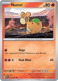 Numel (011/091) [SV Paldean Fates]
