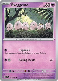 Exeggcute (023/091) [SV Paldean Fates]