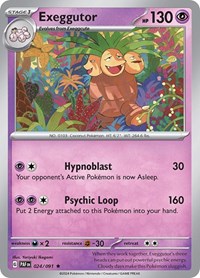 Exeggutor (024/091) [SV Paldean Fates]