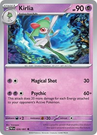 Kirlia - 028/091 (028/091) [SV Paldean Fates]