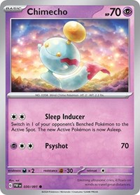 Chimecho (030/091) [SV Paldean Fates]