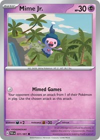 Mime Jr. - 031/091 (031/091) [SV Paldean Fates]
