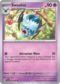 Swoobat (033/091) [SV Paldean Fates]