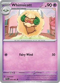 Whimsicott (035/091) [SV Paldean Fates]