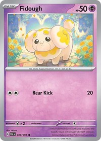 Fidough (038/091) [SV Paldean Fates]