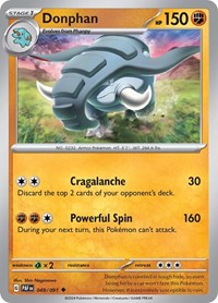 Donphan (049/091) [SV Paldean Fates]