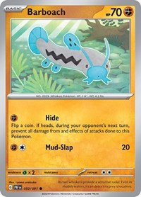 Barboach (050/091) [SV Paldean Fates]