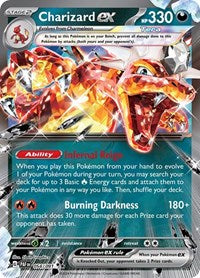 Charizard ex - 054/091 (054/091) [SV Paldean Fates]