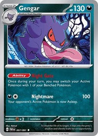 Gengar (057/091) [SV Paldean Fates]