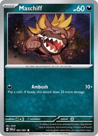 Maschiff (062/091) [SV Paldean Fates]