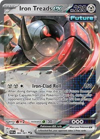 Iron Treads ex (066/091) [SV Paldean Fates]