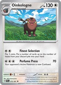 Oinkologne (072/091) [SV Paldean Fates]