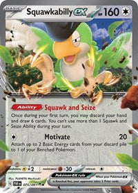 Squawkabilly ex - 075/091 (075/091) [SV Paldean Fates]