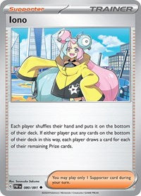 Iono - 080/091 (080/091) [SV Paldean Fates]