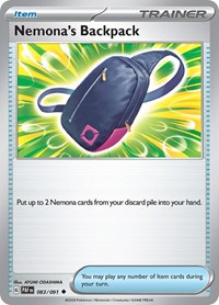 Nemona's Backpack (083/091) [SV Paldean Fates]