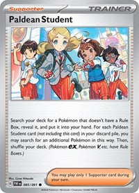 Paldean Student - 085/091 (085/091) [SV Paldean Fates]