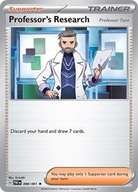 Professor's Research - 088/091 (088/091) [SV Paldean Fates]