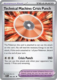 Technical Machine: Crisis Punch (090/091) [SV Paldean Fates]