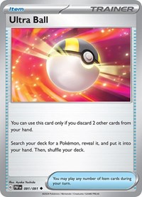 Ultra Ball (091/091) [SV Paldean Fates]