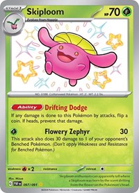 Skiploom (097/091) [SV Paldean Fates]