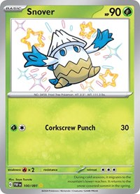 Snover (100/091) [SV Paldean Fates]
