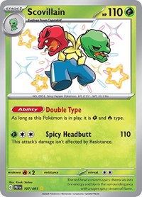 Scovillain (107/091) [SV Paldean Fates]