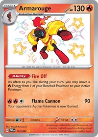 Armarouge - 115/091 (115/091) [SV Paldean Fates]