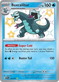 Baxcalibur (130/091) [SV Paldean Fates]