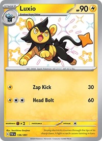 Luxio (136/091) [SV Paldean Fates]