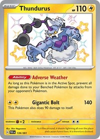 Thundurus (139/091) [SV Paldean Fates]