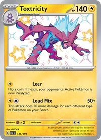 Toxtricity (141/091) [SV Paldean Fates]