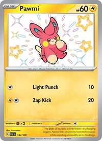 Pawmi - 142/091 (142/091) [SV Paldean Fates]