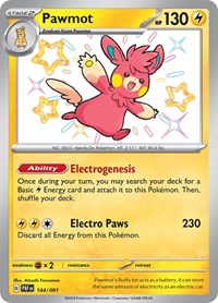 Pawmot (144/091) [SV Paldean Fates]