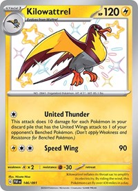 Kilowattrel - 146/091 (146/091) [SV Paldean Fates]